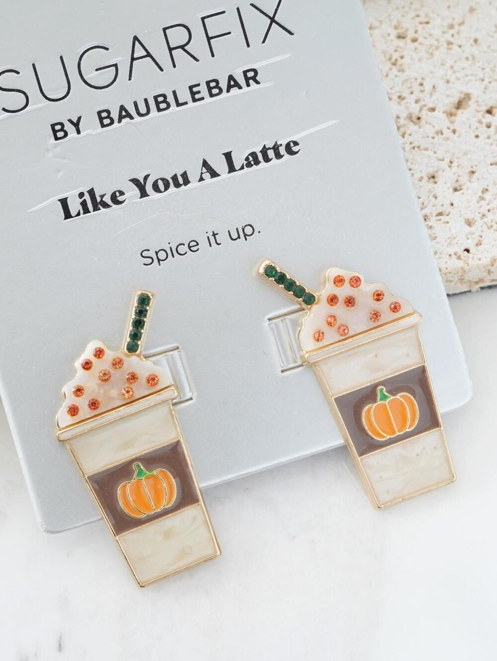 Sugarfix by Baublebar Like You A Latte Drop Earrings - Picture 2 of 6